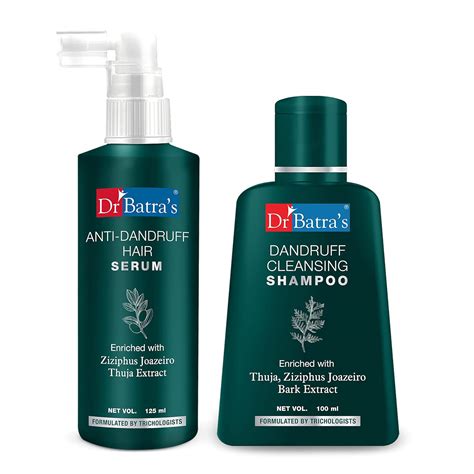 Buy Dr Batra's Anti Dandruff Hair Serum - 125ml and Dandruff Cleansing ...