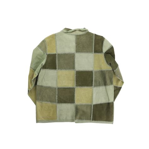 【OTSU】swiching pattern suede leather leather jacket -9117- | cv