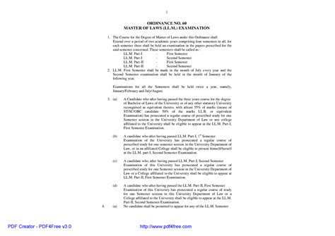 1703202004 0725 - Llm note - ORDINANCE NO. 60 MASTER OF LAWS (LL ...