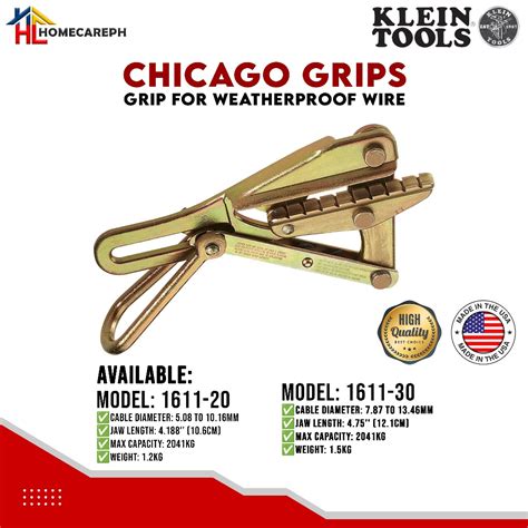 Klein Tools Chicago Grips for Weatherproof Wire | Shopee Philippines