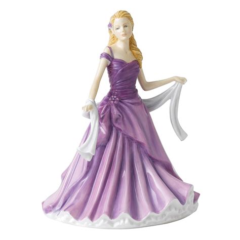 Buy Royal Doulton Petite Traditional Amanda Figurine, 6.7" Online at ...