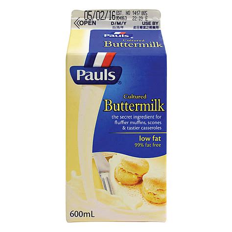 Low Fat Buttermilk