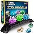 NATIONAL GEOGRAPHIC Crystal Growing Kit - 3 Vibrant Colored Crystals to ...
