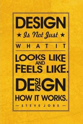Poster Steve Jobs Design Is How It Works sl-7509 (Wall Poster, 13x19 ...