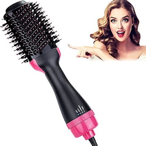 Indieify Hot Air Brush 4 IN 1 Hair Dryer Brush,One Step Hair Dryer ...