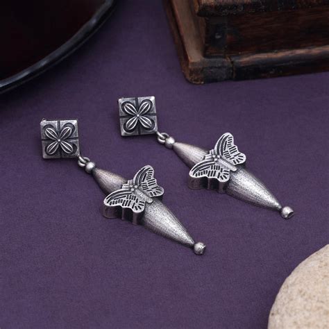 Wholesale Oxidised Earrings | Indian Oxidized Silver Earrings ...