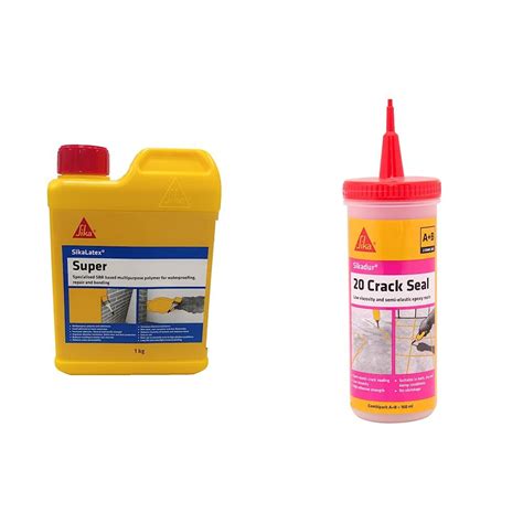SikaLatex Super - SBR based 3-in-1 polymer for waterproofing, repair ...