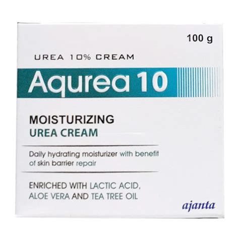 Aqurea 10 Moisturizing Urea Cream, 100gm – ClickOnCare