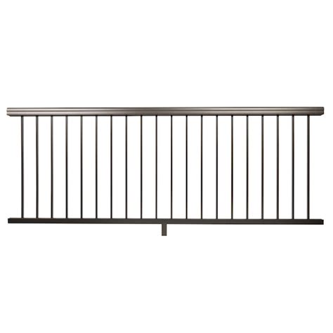 TimberTech Impression Rail Express 8-Feet Dark Bronze Painted Stair ...