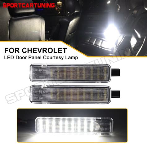 Buy LED Door Courtesy Light Lamp For Chevy C/K Silverado Suburban Tahoe ...