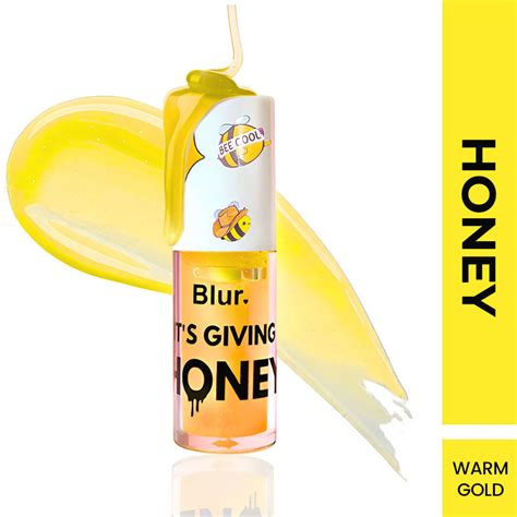 It's Giving Honey | Juicy Lip Oil | Hydrating + Pigmented – Blur India