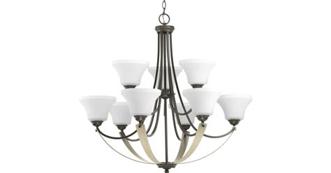 Progress Lighting P400013-020 Noma 9 Light 34" Wide Chandelier ...