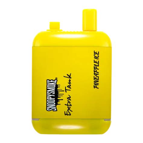 BUY 1 GET 1 FREE Pineapple Ice Snoopy Smoke Extra Tank | Vape Amazon ...