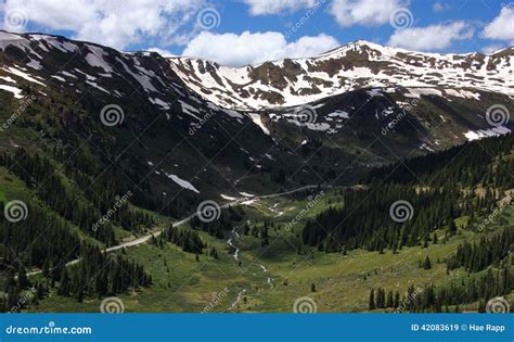 Colorado Continental Divide Stock Image - Image of seasons, range: 42083619