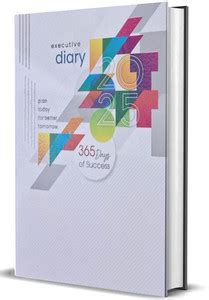 Greeshma Executive New Year Diary, Regular Diary 2025 Sunday Full Page ...