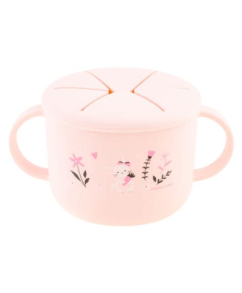 SILICONE SNACK CUP - BUNNY