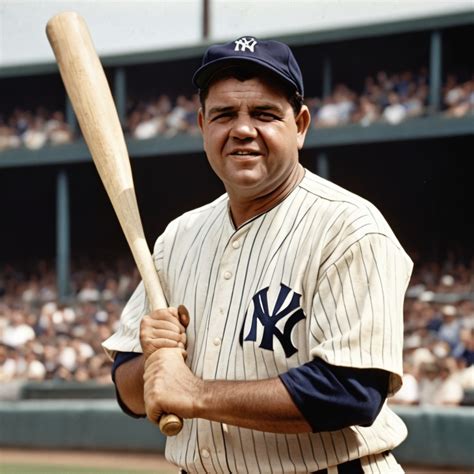 Babe Ruth Homerun Swing | Stable Diffusion Online