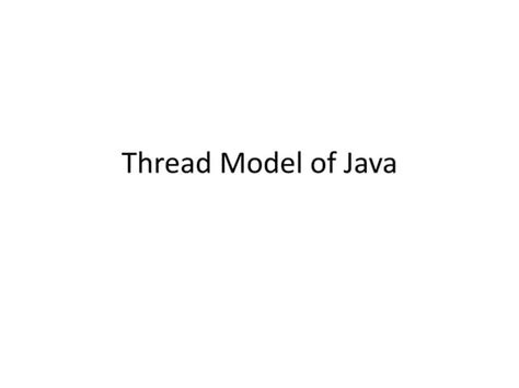 Image result for Java Thread Model
