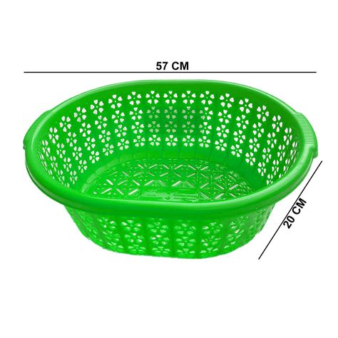 3924 Plastic Big Drain Basket - 22Inch – Amd-Deodap