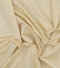 Off White Handloom Kerala Cotton Saree With Zari Stripes Border – RmKV ...