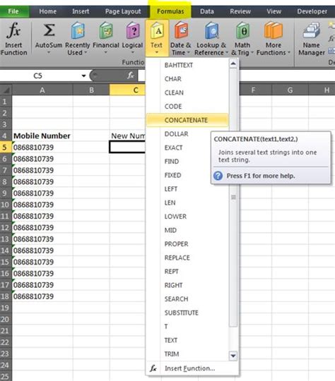 How to Use Connt Formula 的图像结果