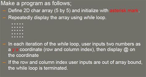 Image result for Java 2D Char Array