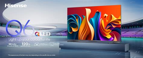 Hisense 126 cm (50 inches) Q6N Series 4K Ultra HD Smart Google QLED TV ...