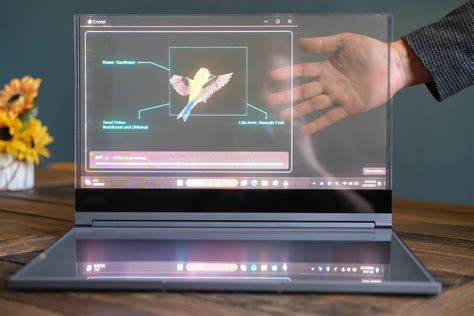 联想展示ThinkBook透明笔记本，键盘也是个投影-EDN 电子技术设计