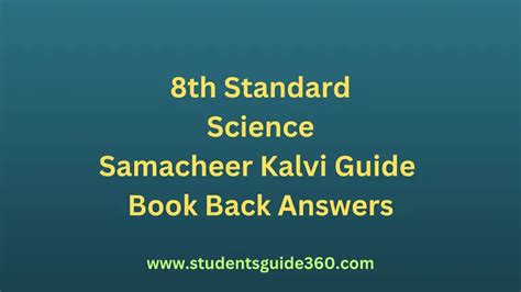 8th Standard Science Guide 的图像结果
