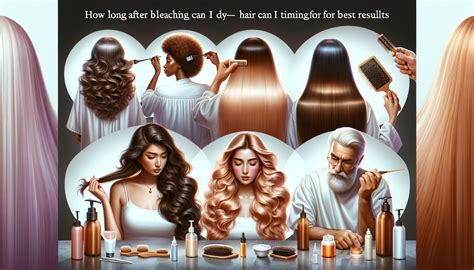How Long After Bleaching Can I Dye My Hair? Timing For Best Results » TownHair.net