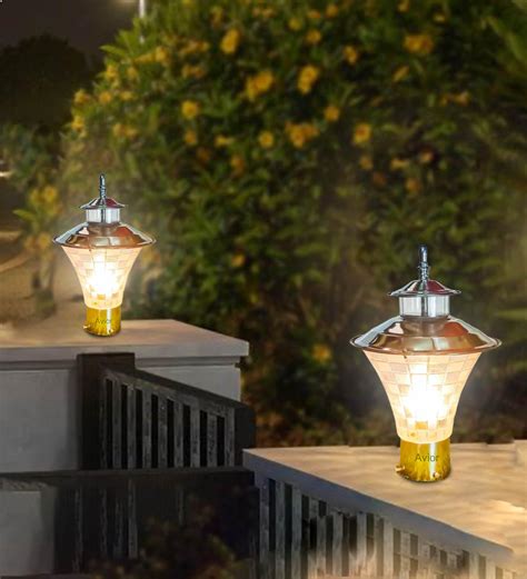 Lyse Decor Waterproof Main Gate Light Outdoor Gate Lamp Home ...