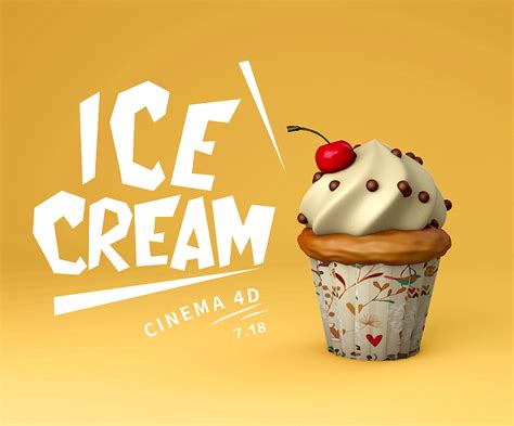 冰淇淋 甜筒_现代场景_场景模型_3D模型免费下载_摩尔网www.cgmol.com