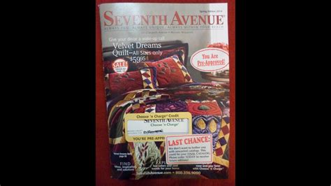 Seventh Avenue Catalog Review Spring Edition 2014 - YouTube