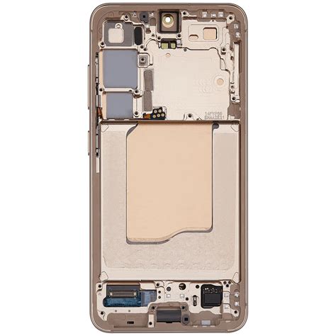 OLED Display Screen for Samsung Galaxy S25 5G Pink Gold with Frame ...