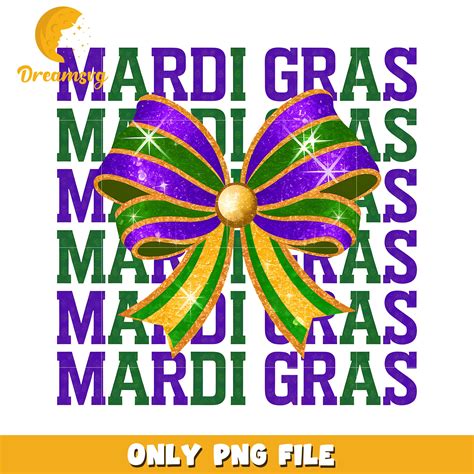 Mardi gras font design vintage bow png, mardi gras png, font png ...