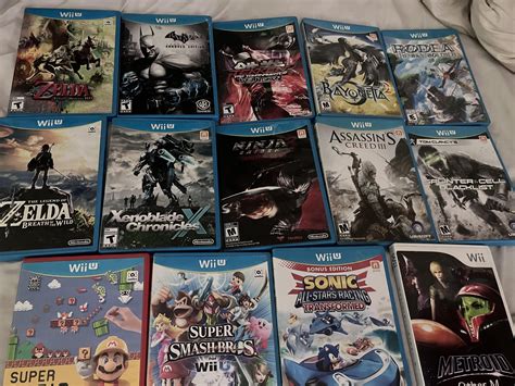 My small collection of my personal top Wii U games. : r/wiiu