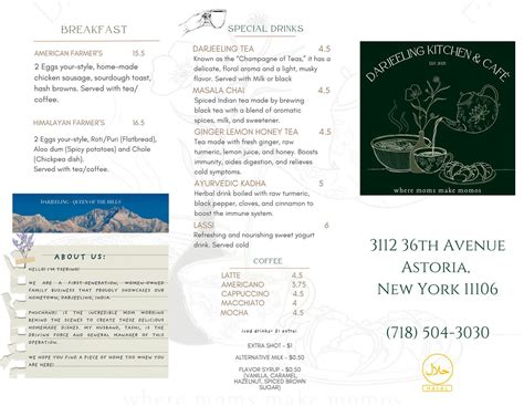 Darjeeling Kitchen & Café | Happy Saturday from DKC!! This is our menu ...