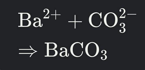 when a few drops of barium chloride was added to a solution of sodium ...