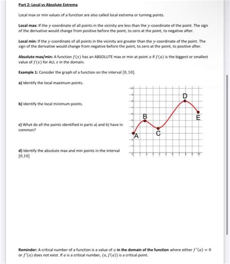 Local Extrema and Relative Extrema 的图像结果