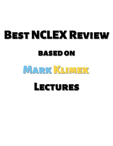Mark Klimek Blue Book – Complete NCLEX Notes, Topics & Study Tips
