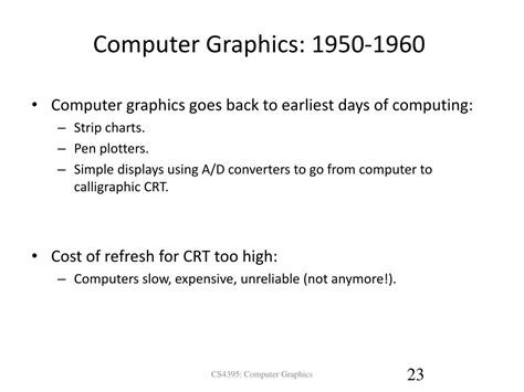 Computer Graphics 60s 的图像结果
