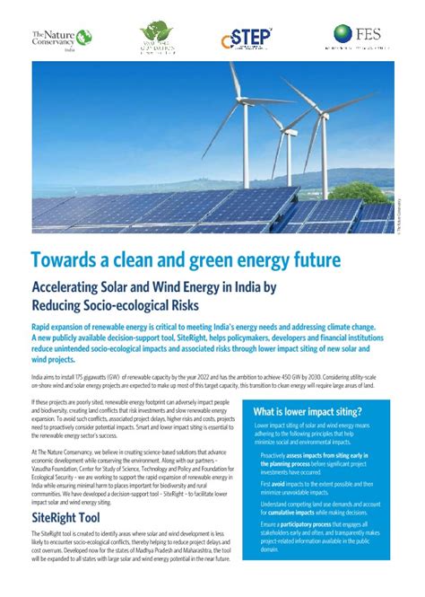 SiteRight | The Nature Conservancy India