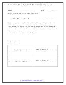 Image result for How to Do Associative Commutative and Distributive Math Problems