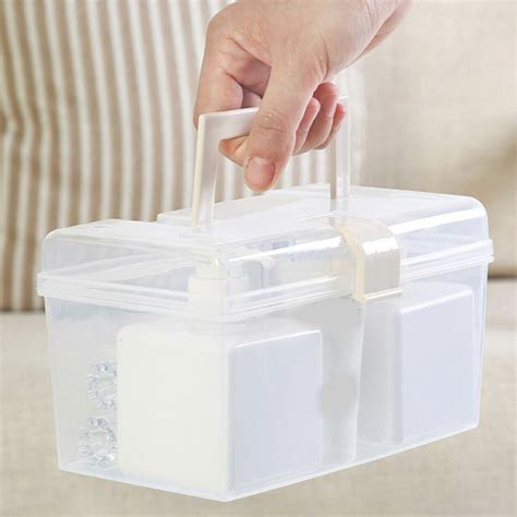 Image result for Plastic Storage Box with Handle