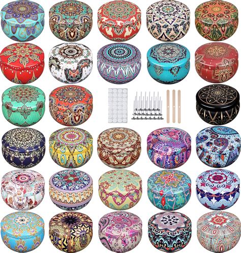 Ahyiyou DIY Candle Making Kit - 2.2oz Round India | Ubuy