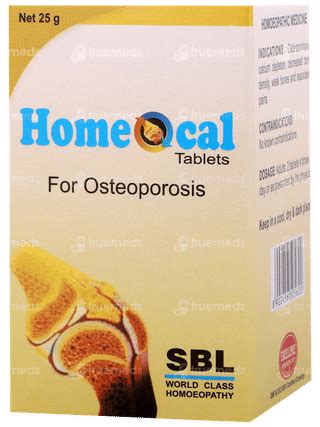 Sbl Homeocal Tablet 25 Gm - Uses, Side Effects, Dosage, Price | Truemeds