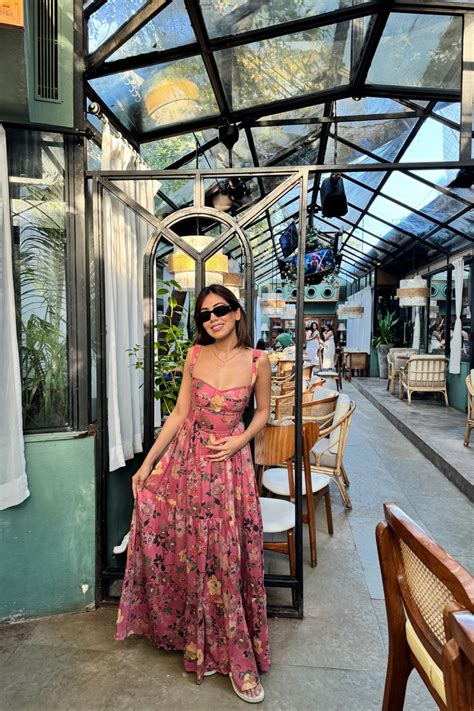 Oliver Red Bustier Maxi Sundress
