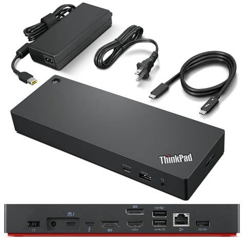 **SOLD FOR PARTS** Lenovo ThinkPad Universal Thunderbolt 4 Dock, 4 ...