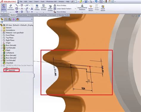 SolidWorks Using Hole Wizard 3D Sketch 的图像结果