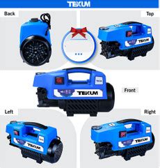 TEXUM TX-25 2000 Watt, 165 Bars, 8 L/min Flow Rate High Pressure Washer ...